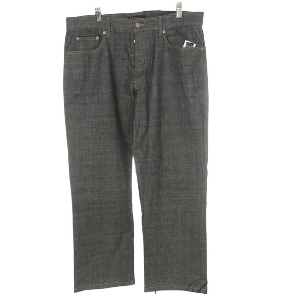 Theory Raw Indigo Jeans Mens 34 "Oklahoma Slim Jim" Denim New with Tags USA